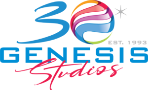 Genesis Studios 30th Anniversary Logo